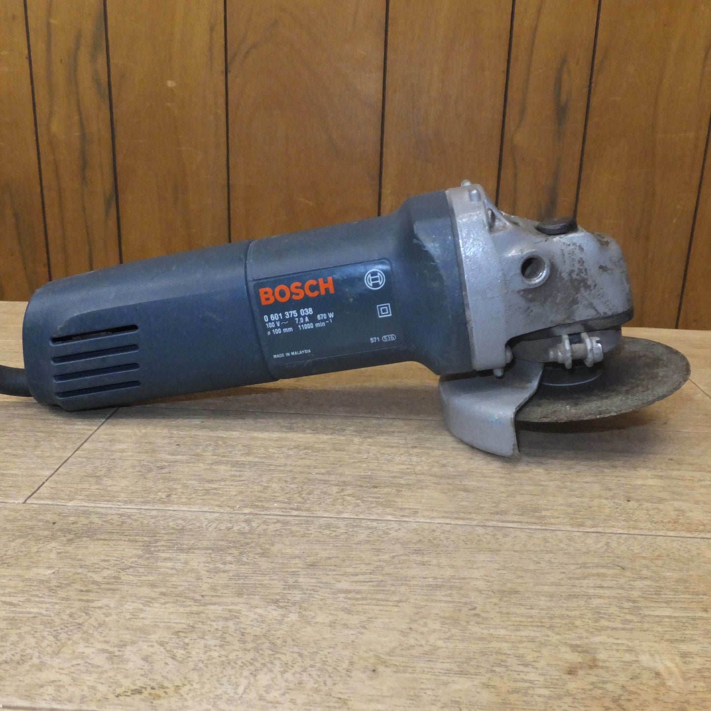 [送料無料]★ボッシュ BOSCH ディスクグラインダー GWS6-100　100V 670W 50-60Hz★