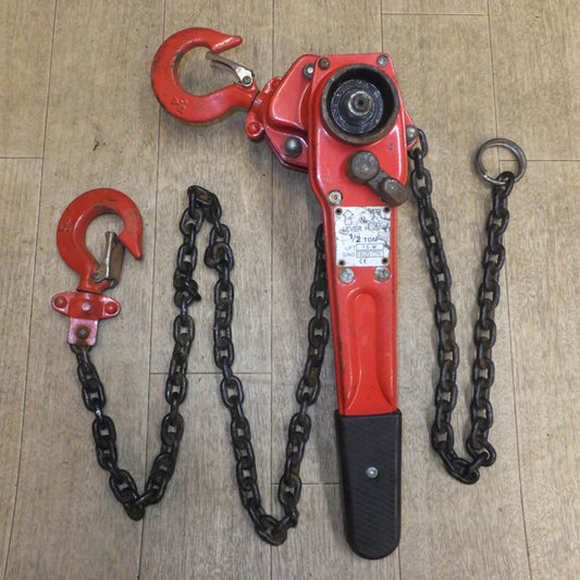 [送料無料]★レバーホイスト LEVER HOIST 1/2TON LIFT 1.5M(3)★