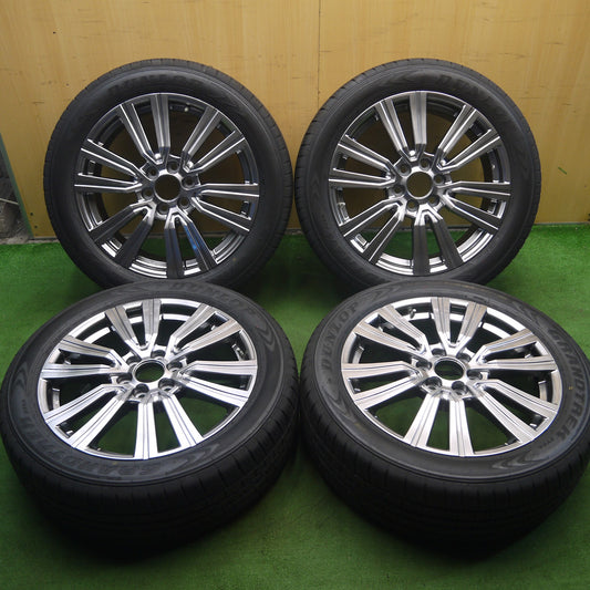 [送料無料]新車外し！22年★レクサス LX600 EXECUTIVE 純正 BBS製 TY035 265/50R22 ダンロップ グラントレック PT5A 22インチ PCD139.7/6H★3061405クノ
