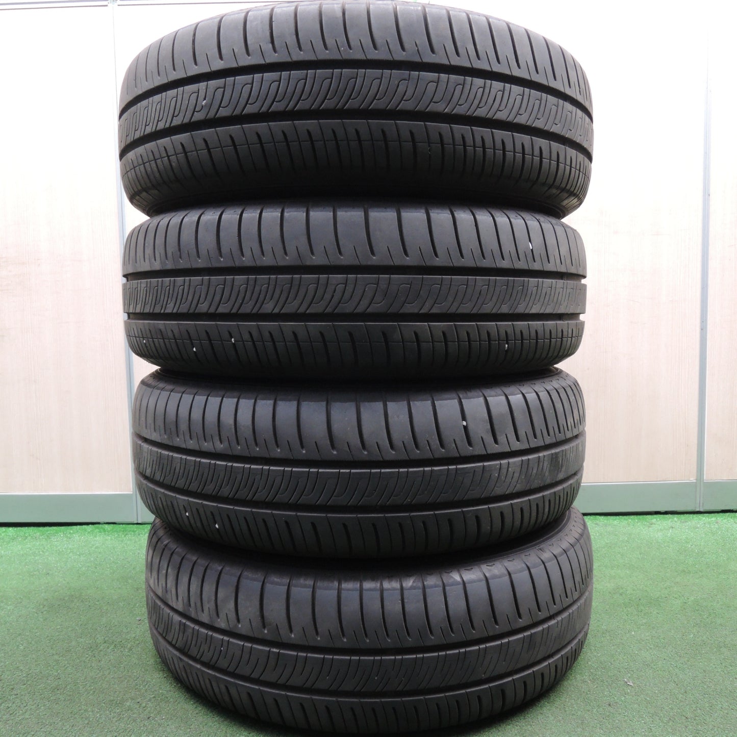 *送料無料*バリ溝！22年！9.5分★ホンダ フリード ハイブリッド 純正 スチール 185/65R15 ダンロップ エナセーブ RV505 15インチ PCD114.3/5H★4012807HAノ