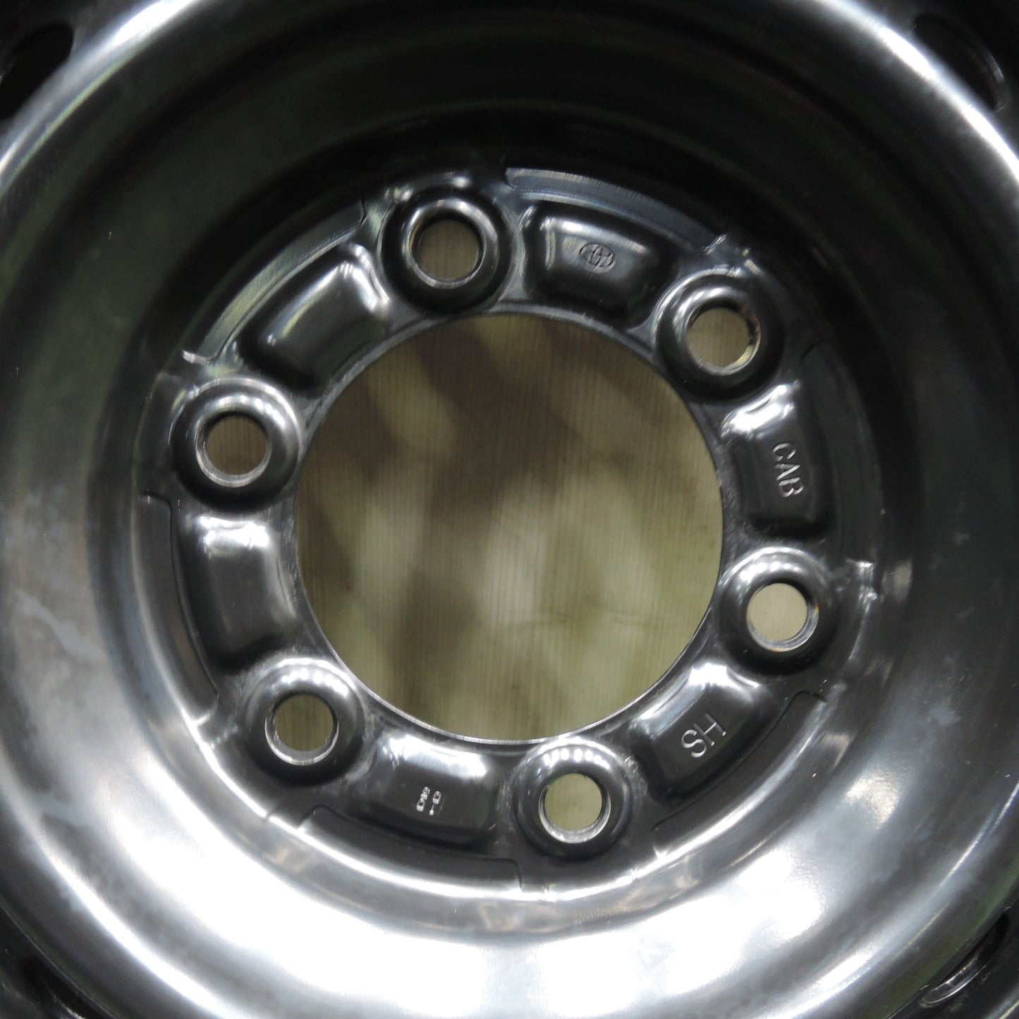 *送料無料* 新車外し！23年★トヨタ ハイエース 純正 スチール 195/80R15 107/105N ブリヂストン エコピア RD613 PCD139.7/6H★4020405HAノ
