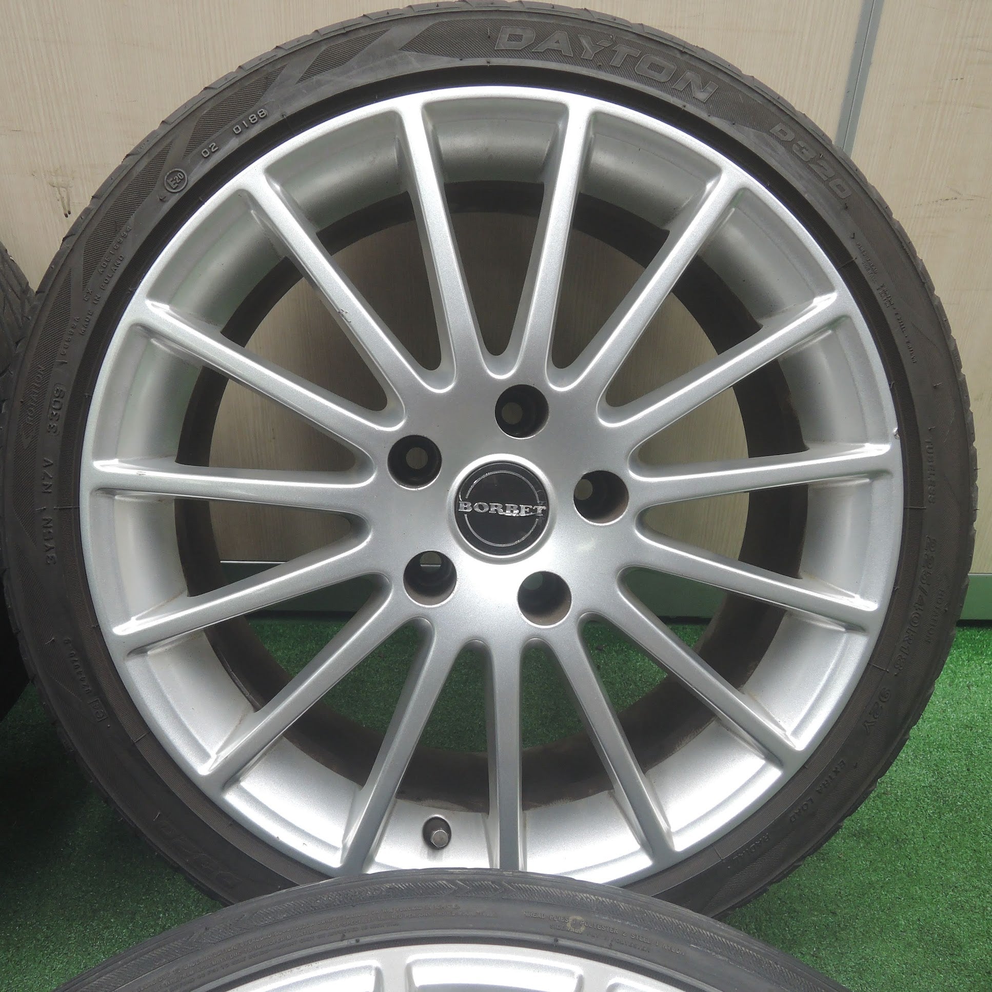 送料無料]4本価格☆BMW 等 BORBET 225/40R18 サイルン ATREZZO ZS+