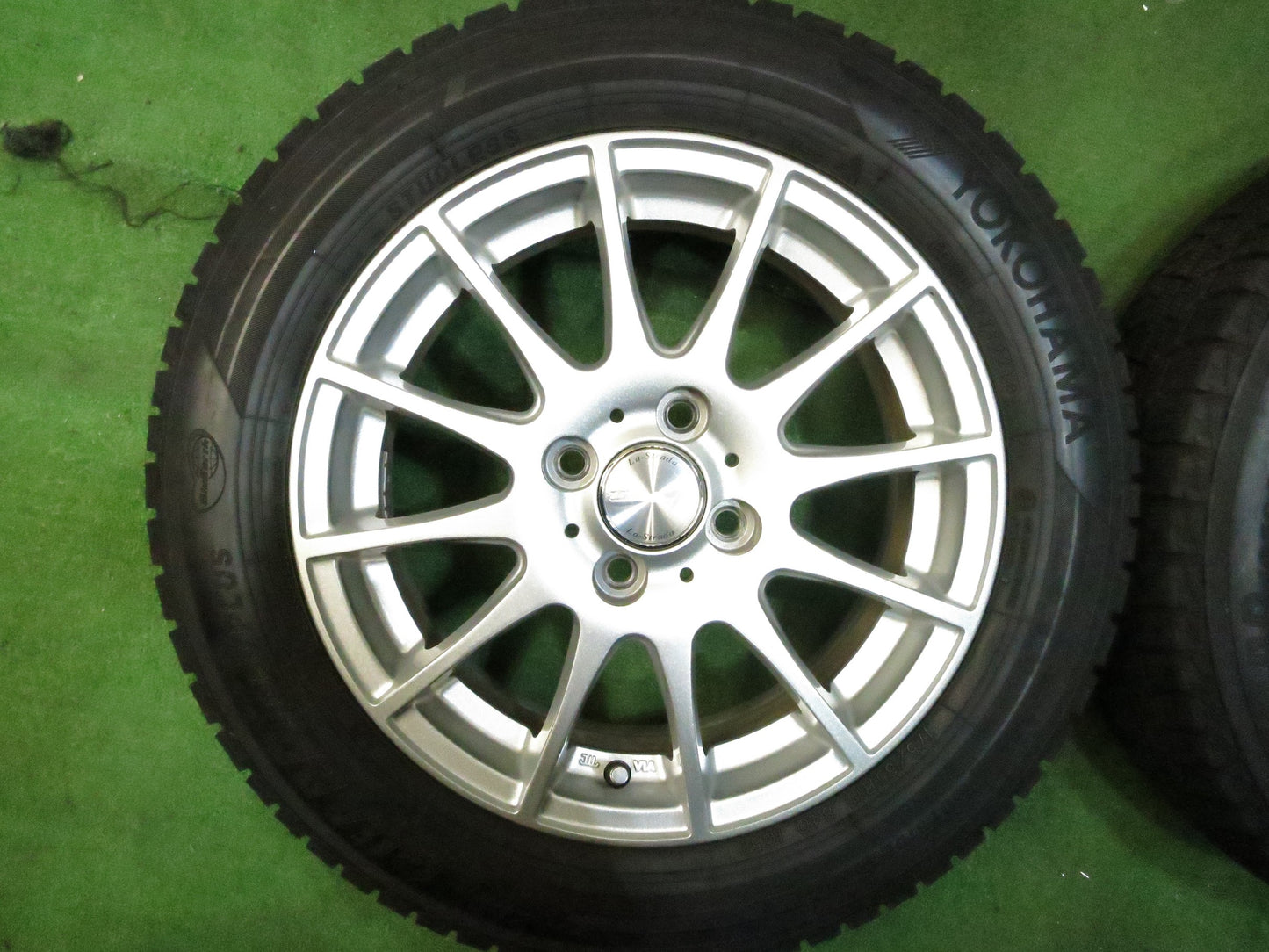 [送料無料]バリ溝！キレイ！8.5分★スタッドレス 175/65R15 ヨコハマ アイスガード iG50 プラス Tiradoγ La-Strada 阿部商会 15インチ PCD100/4H★3011710Hス