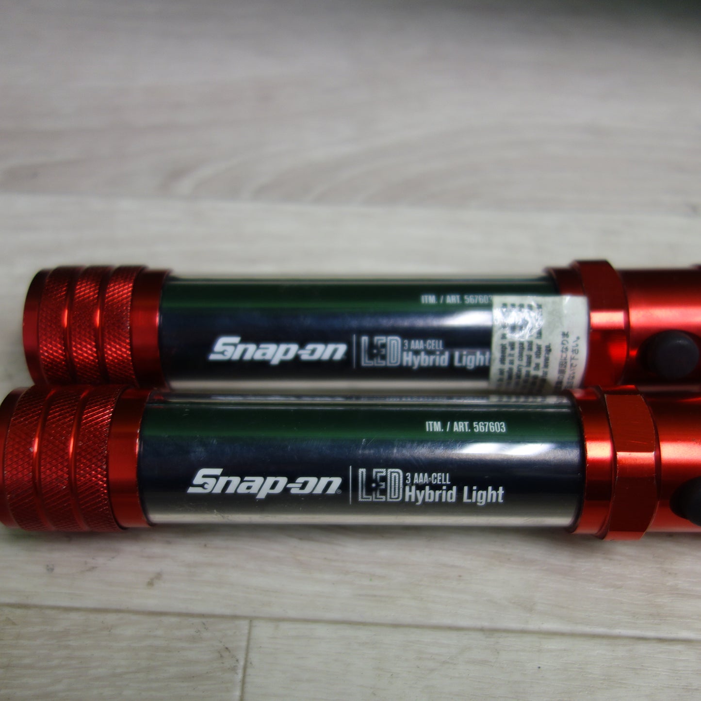 [送料無料] 2点セット☆Snap-on スナップオン LEDハイブリッドライト LED 3AAA-CELL hybrid light ITM./ART.567603☆