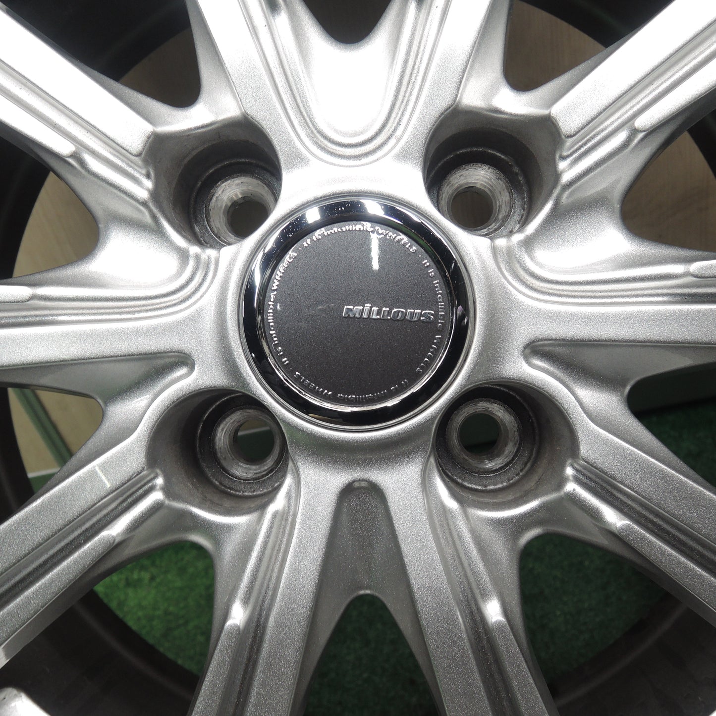 *送料無料*バリ溝！キレイ！8.5分★スタッドレス 175/65R15 ヨコハマ アイスガード iG50 プラス MiLLOUS ミルアス 15インチ PCD100/4H★3120812TNス