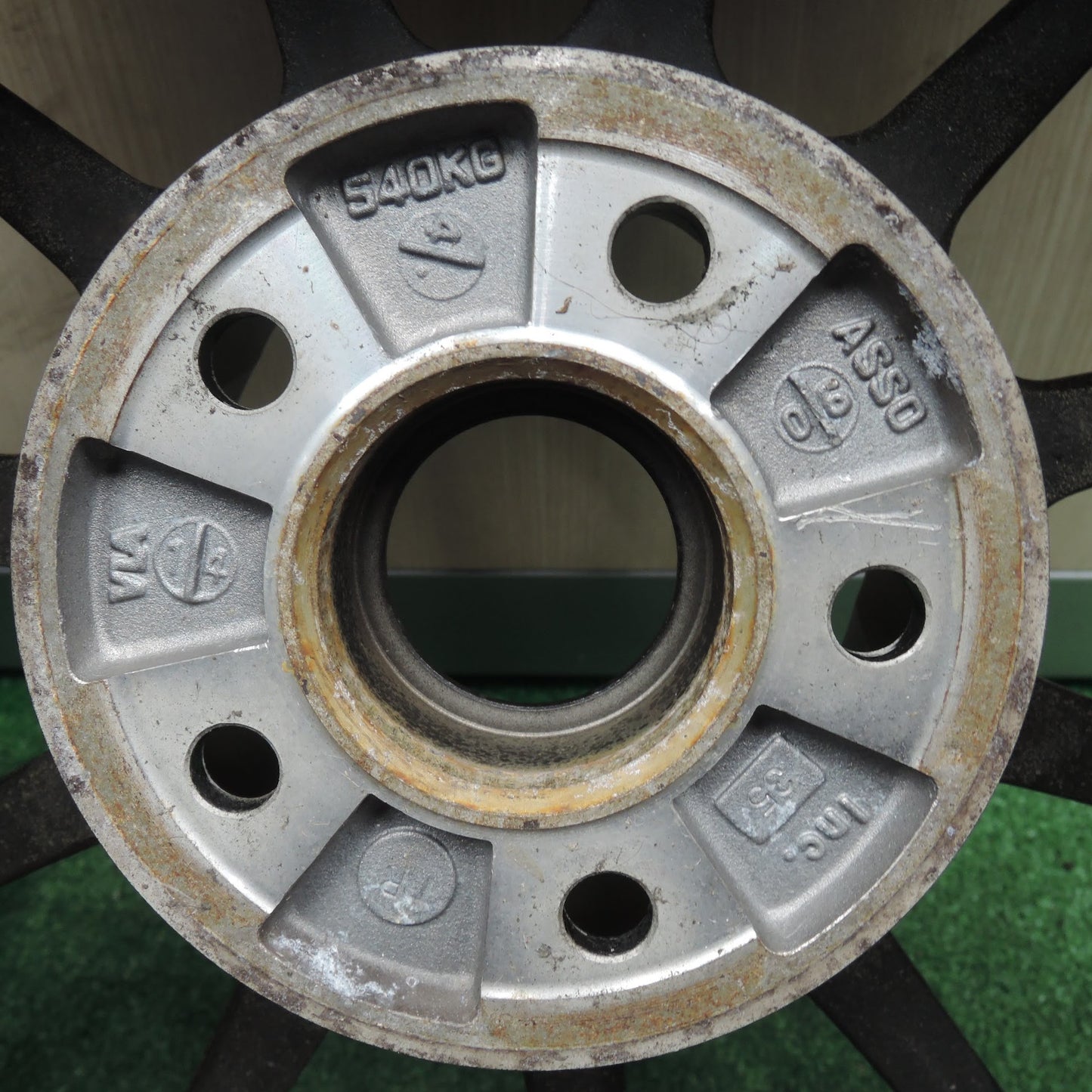 [送料無料]バリ溝！9.5分★アルファロメオ ASSO Partire 215/45R17 ダンロップ LE MANS LM703 アッソ パルティーレ 17インチ PCD98/5H★3111601NJノ