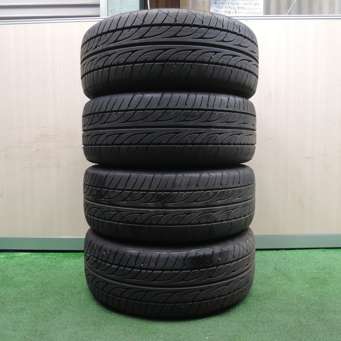 [送料無料]バリ溝！9.5分★アルファロメオ ASSO Partire 215/45R17 ダンロップ LE MANS LM703 アッソ パルティーレ 17インチ PCD98/5H★3111601NJノ