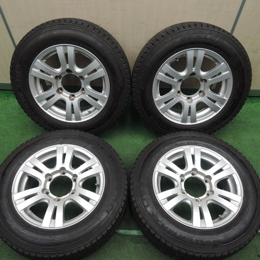 *送料無料*バリ溝！9.5分★スタッドレス 175/75R15 103/101L ダンロップ ウインターマックス LT03 社外 アルミ 15インチ PCD139.7/6H★3120220HAス