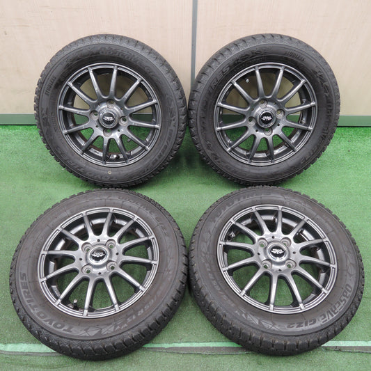 *送料無料*超バリ溝!21年!9.5分以上★スタッドレス 155/65R13 トーヨー オブザーブ GIZ2 TEAD テッド 13インチ PCD100/4H★4011413TNス