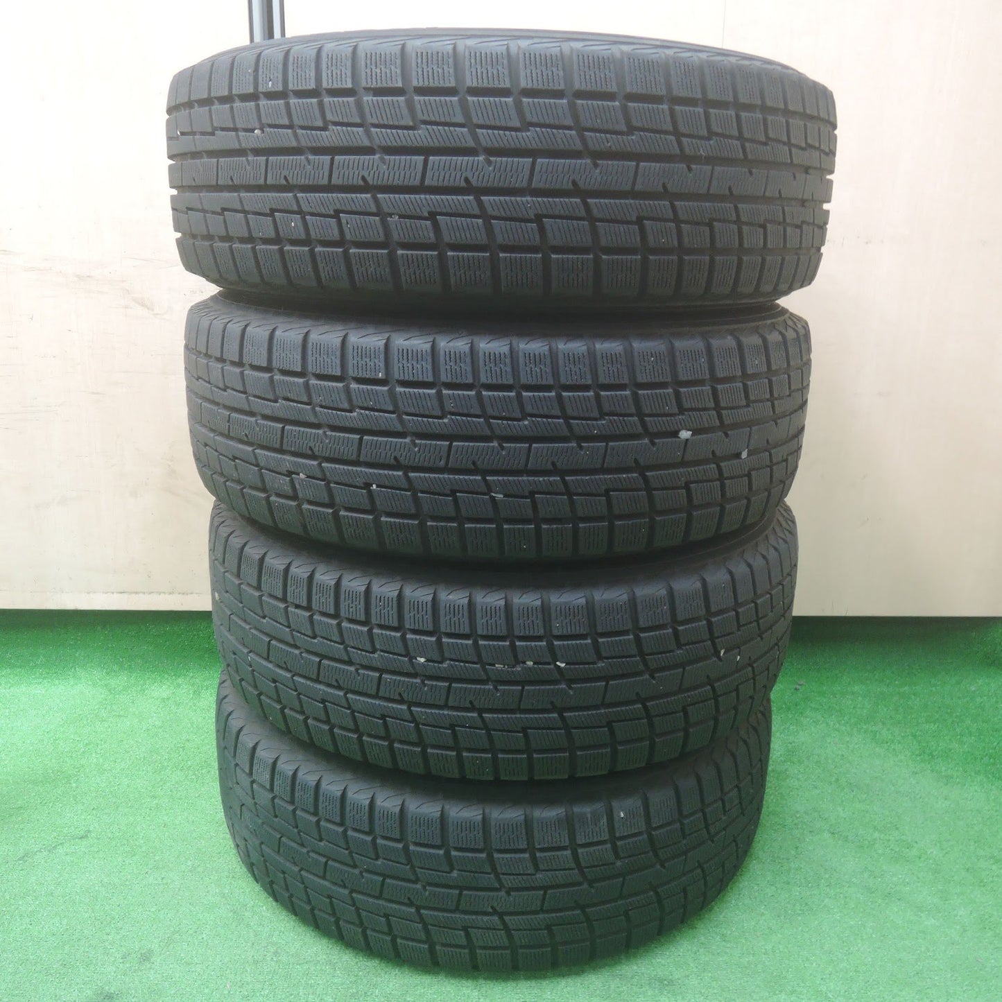 [送料無料] バリ溝！9分★ホンダ オデッセイ 純正 205/65R16 スタッドレス ヨコハマ アイスガード iG30 16インチ PCD114.3/5H★3112811SYス