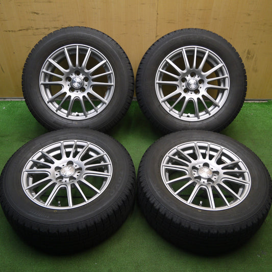 [送料無料]バリ溝！19年！綺麗！9.5分★プリウス 等 195/65R15 スタッドレス トーヨー ガリット G5 ravrion selzer ラブリオン 15インチ PCD100/5H★3071801KKス