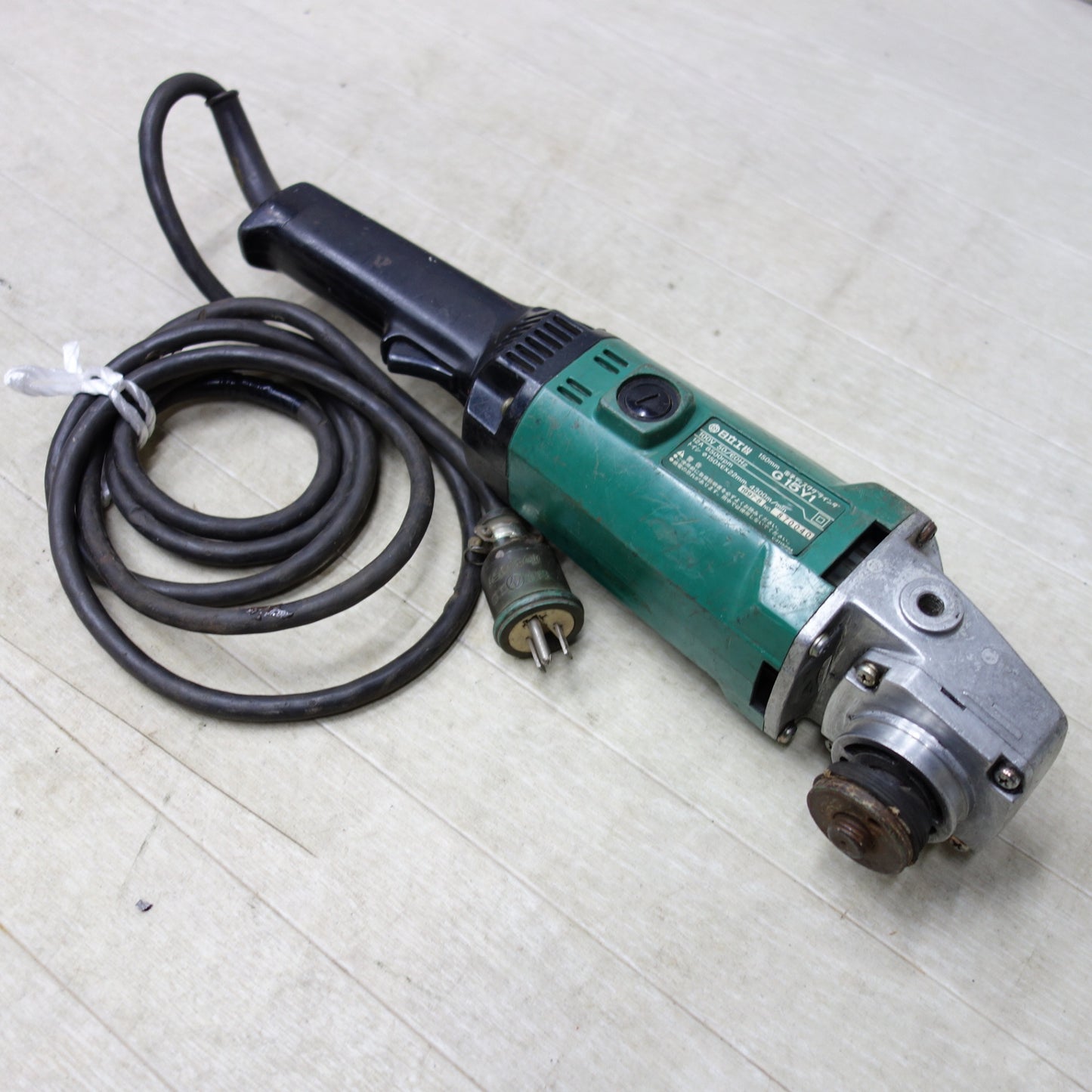 [送料無料] ◆HITACHI 日立工機 150mm 電子ディスクグラインダ G15Y1 研磨機 電動工具 100V◆