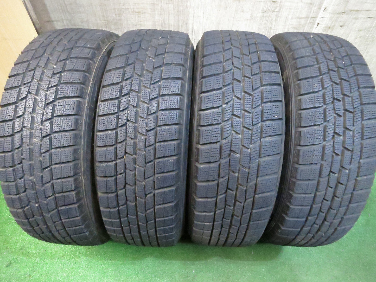 [送料無料]バリ溝！21年！キレイ！ほぼ10分★スタッドレス 175/65R14 アイスフロンテージ SPORT ABELIA スポルト アベリア 14インチ PCD100/4H★2122701ヒス