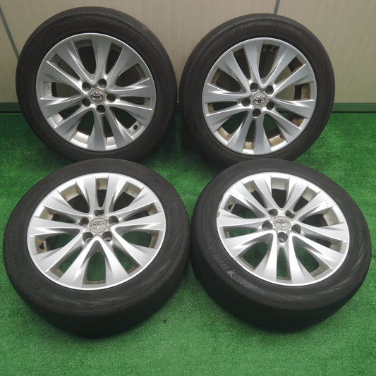 [送料無料]4本価格★トヨタ 20系 アルファード ヴェルファイア 純正 235/50R18 ヨコハマ ブルーアース RV-02 18インチ PCD114.3/5H★3071009SYノ