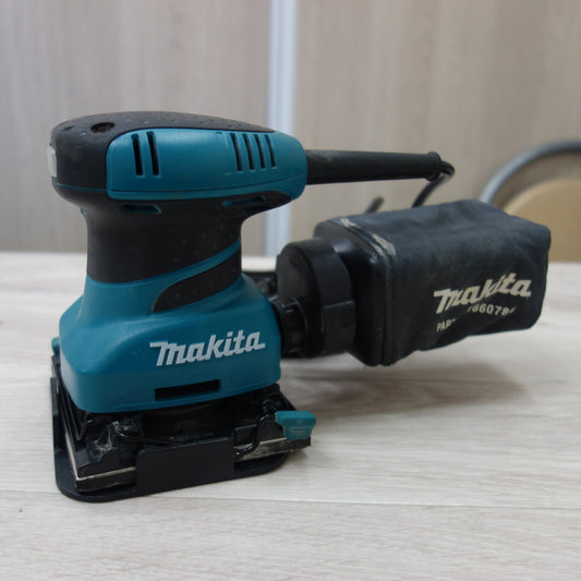 [送料無料] 動作品☆マキタ makita 防塵 防じん ミニサンダ BO4555 研磨機 DIY☆