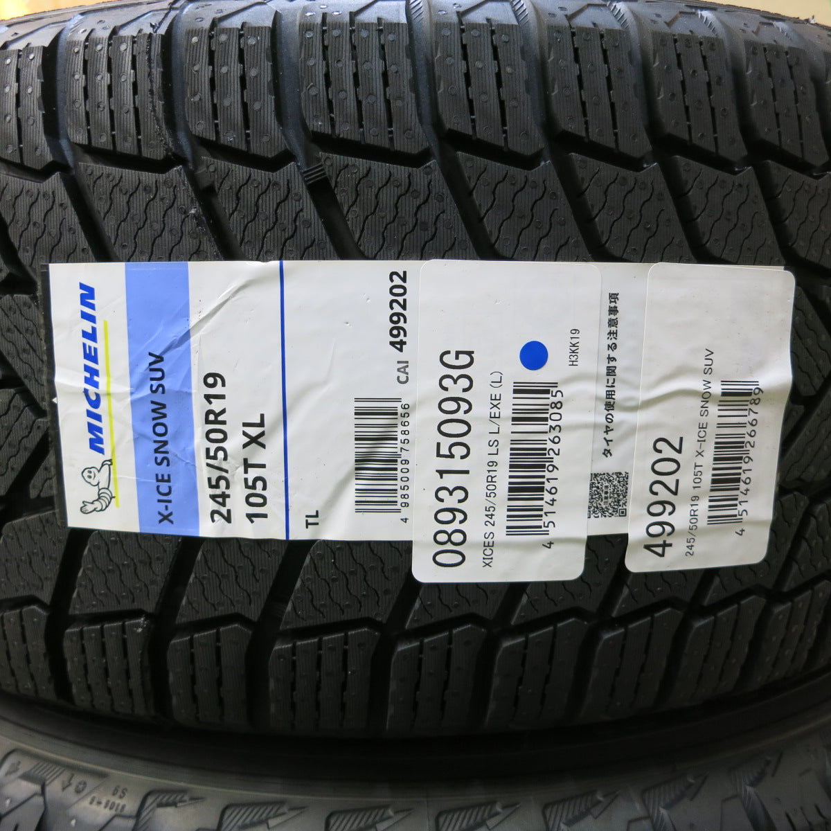 *送料無料*未使用！23年★レクサス LS500h 純正 245/50R19 スタッドレス ミシュラン X-ICE SNOW SUV PCD120/5H★3110307イス