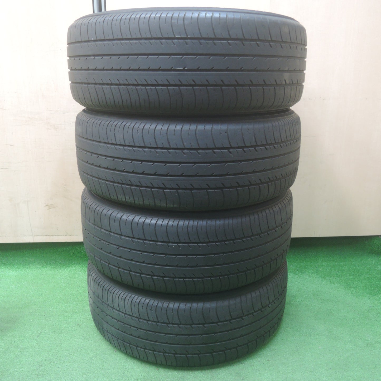 *送料無料* キレイ★トヨタ 50系 エスティマ 純正 215/55R17 ヨコハマ dBデシベル E70 E70A 17インチ PCD114.3/5H★4020210SYノ