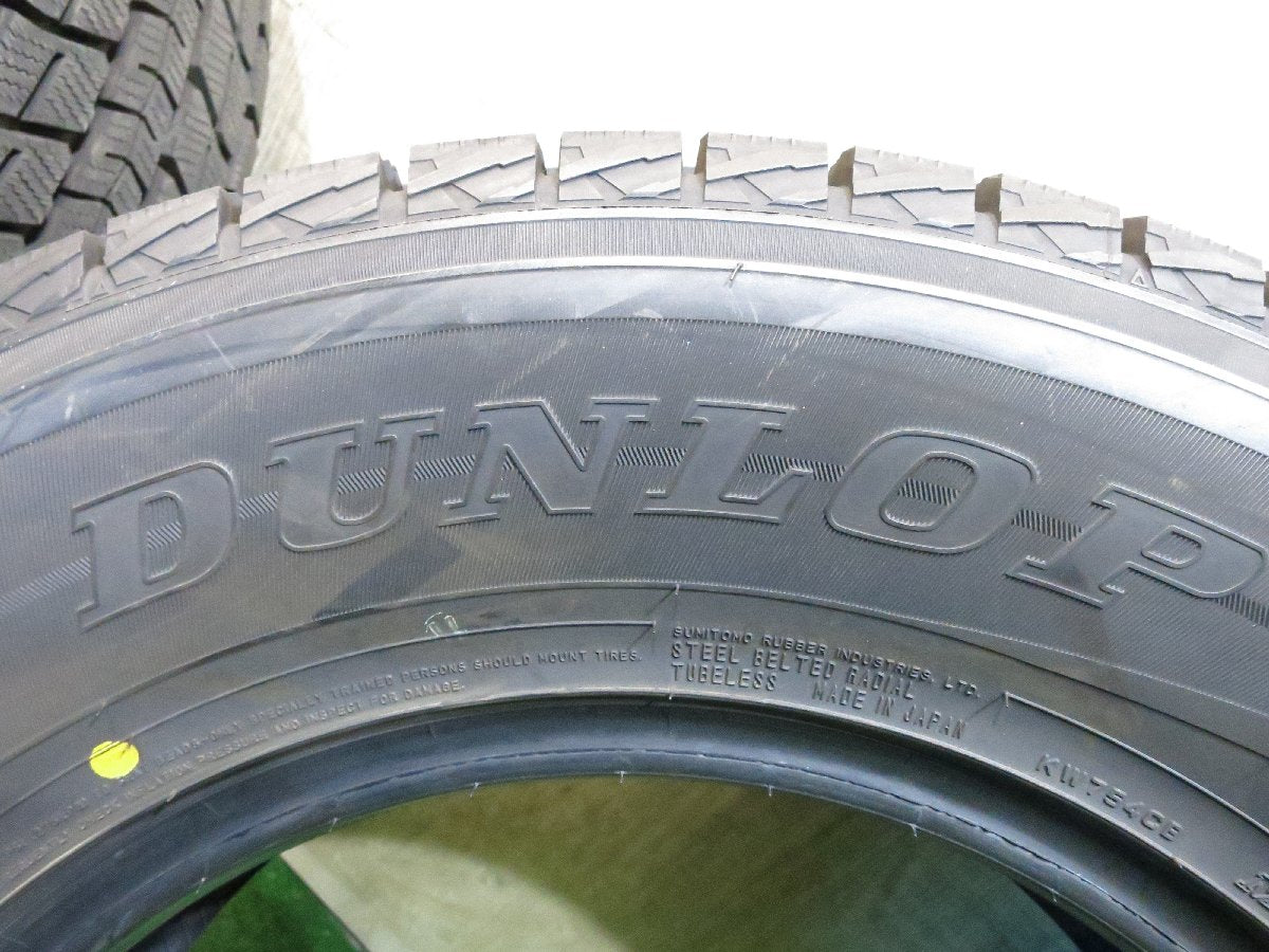 [送料無料]ほぼ未使用！18年★スタッドレス 265/65R17 ダンロップ ウインターマックス SJ8 17インチ タイヤ ランクル プラド サーフ FJクルーザー等★2122302Hスタ