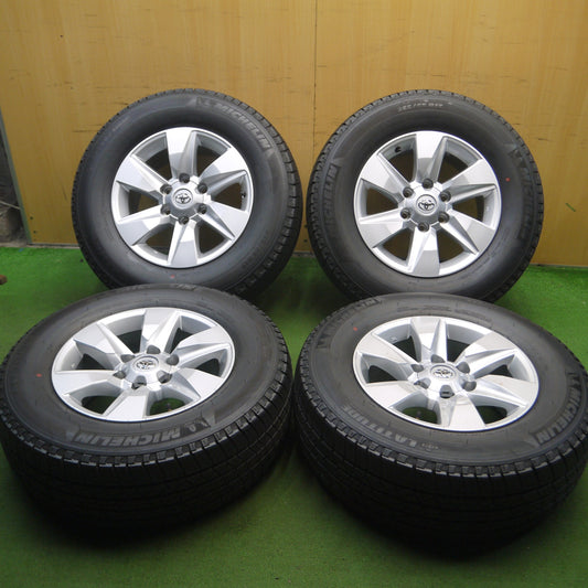 *送料無料* 新車外し！23年★トヨタ 150系 ランクル プラド 純正 265/65R17 ミシュラン LATITUDE TOUR 17インチ PCD139.7/6H★4022111Hノ