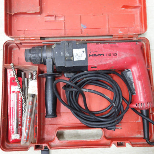 [送料無料] ◆HILTI ヒルティ ハンマドリル TE10 電動工具 はつり ハンマードリル 100V◆