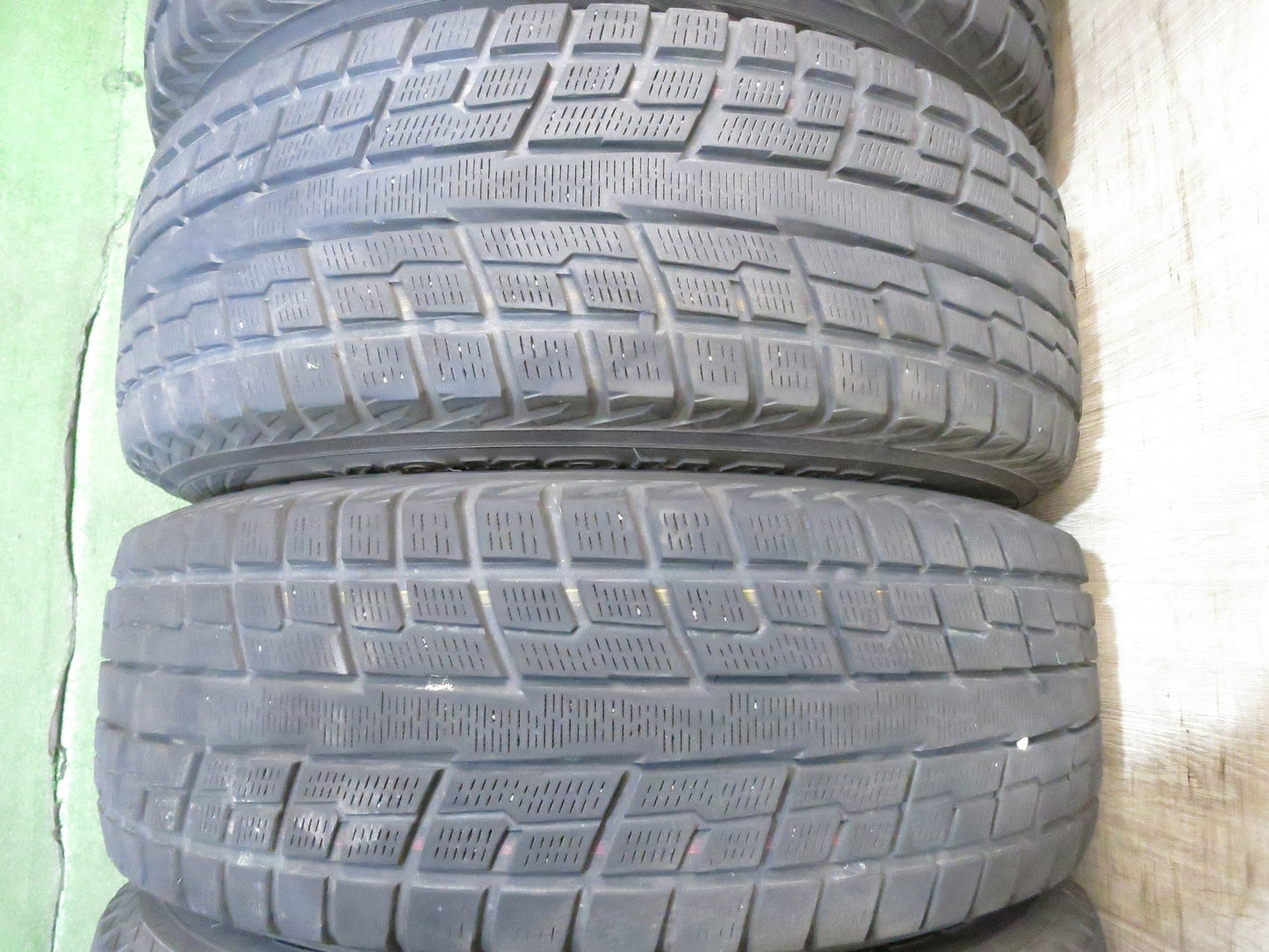 [送料無料]キレイ★スタッドレス 225/65R17 Lehrmeister LM-5 ヨコハマ ジオランダー i/T-S レアマイスター 17インチ PCD114.3/5H★3021716Hス