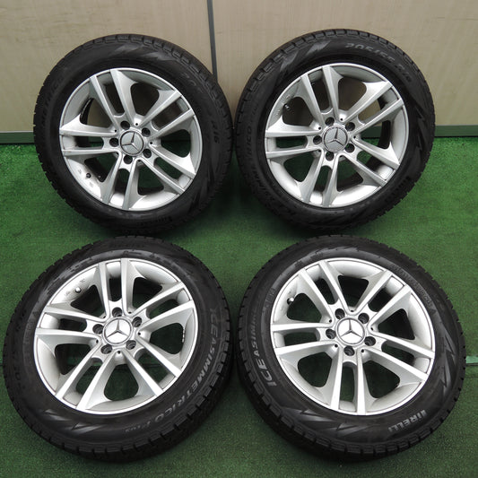 *送料無料*4本価格!20年★ベンツ 等 EURO FORSCH 205/55R16 スタッドレス ピレリ アイスアシンメトリコ プラス ユーロフォルシュ PCD112/5H★3121304TNス
