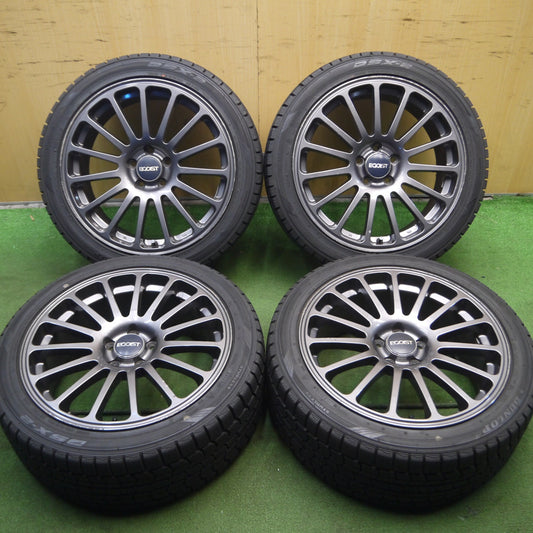 *送料無料* バリ溝!9.5分以上★スタッドレス 215/45R17 ダンロップ DSX-2 EGOIST エゴイスト 17インチ PCD100/5H★4022606Hス
