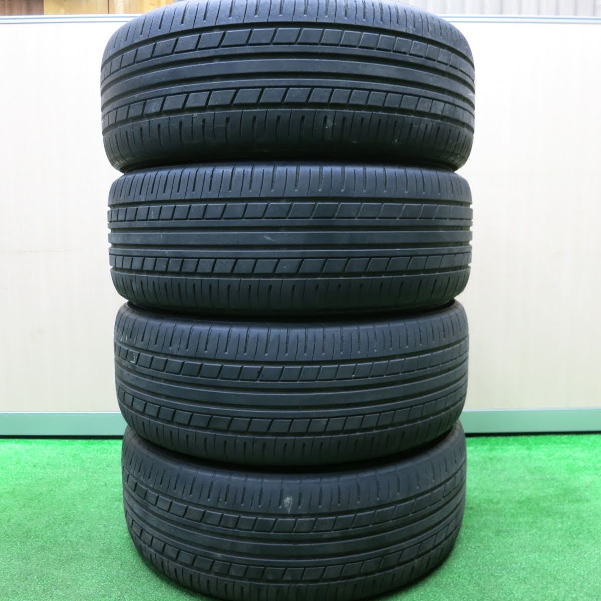 [送料無料]4本価格★トヨタ マークX ジオ 純正 225/45R18 ヨコハマ エコス ES31 18インチ PCD114.3/5H★3101414HAノ
