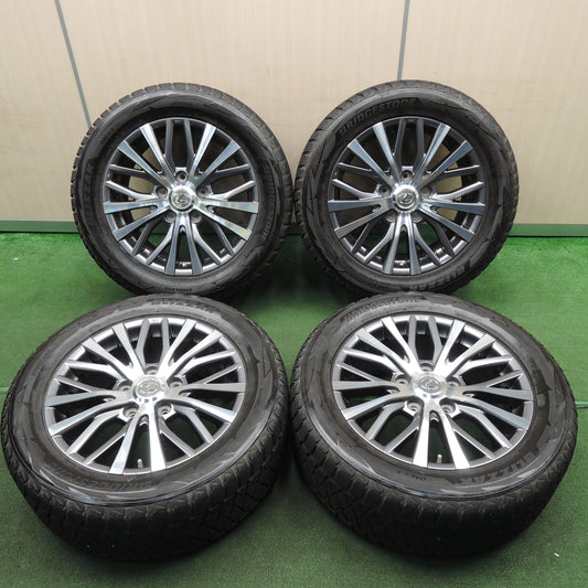 *送料無料*センサー付!バリ溝!キレイ!9分★レクサス LX570 純正 285/50R20 スタッドレス ブリヂストン ブリザック DM-V2 20インチ PCD150/5H★4011401TNス