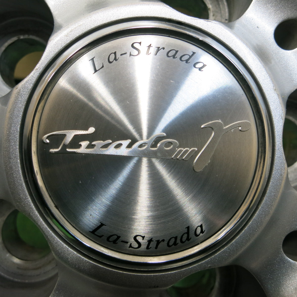 *送料無料*バリ溝！キレイ！8.5分★スタッドレス 185/65R15 ヨコハマ アイスガード iG50 プラス Tiradoγ La-Strada ティラード 15インチ PCD100/5H★4010407イス