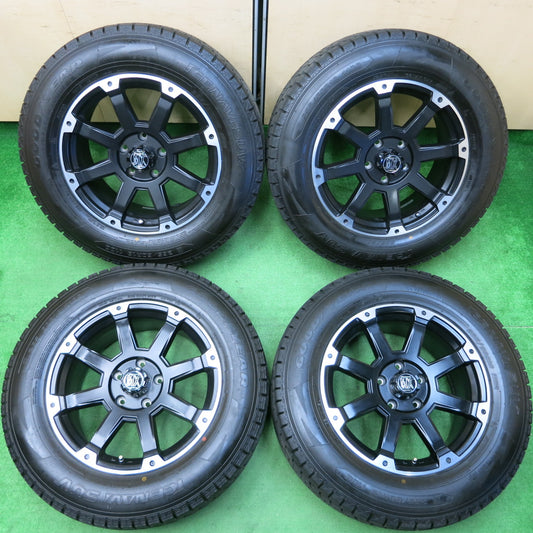 *送料無料*バリ溝!キレイ!9.5分以上★ジープ等 ROCK KELLY 265/60R18 MX 632 スタッドレス グッドイヤー アイスナビ SUV ロクサーニ PCD127/5H★3122502イス