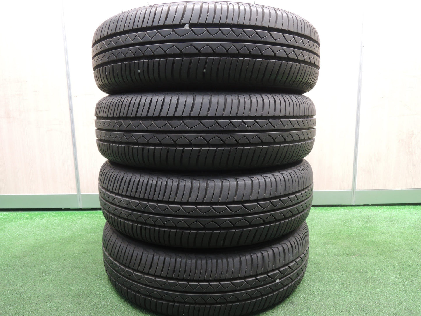 [送料無料]バリ溝！キレイ！8.5分★三菱 eKワゴン 純正 155/65R14 マクシス MA-307 14インチ PCD100/4H★3110201HAノ