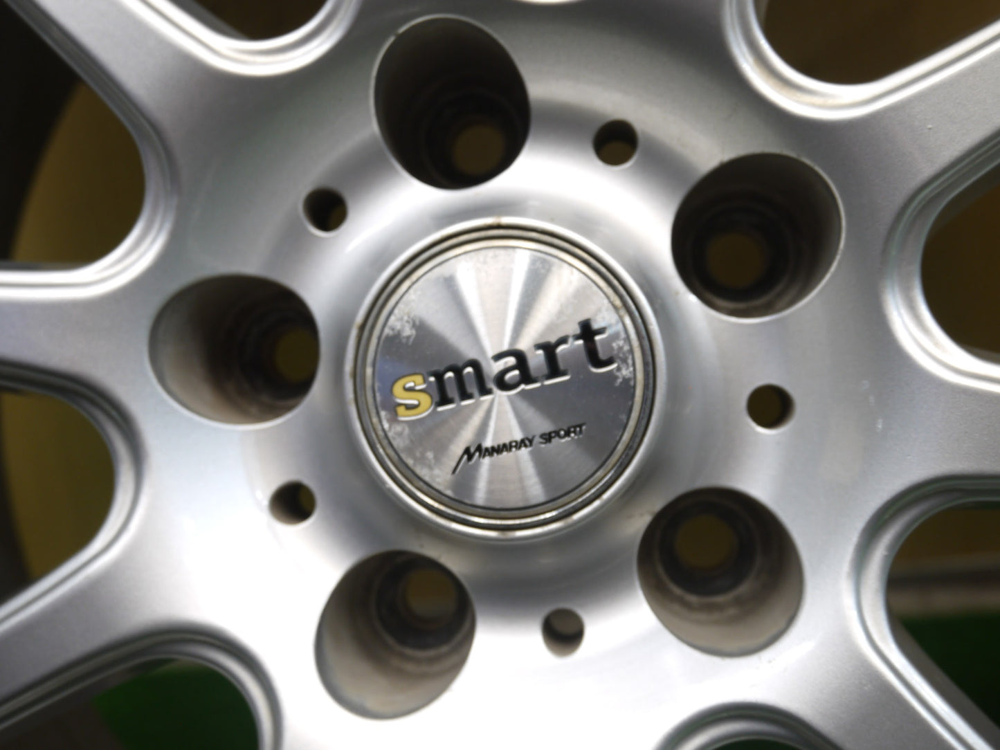 [送料無料]キレイ★スタッドレス 225/55R17 ブリヂストン ブリザック VRX2 smart MANARAY SPORT スマート マナレイスポーツ 17インチ PCD114.3/5H★2071804クス