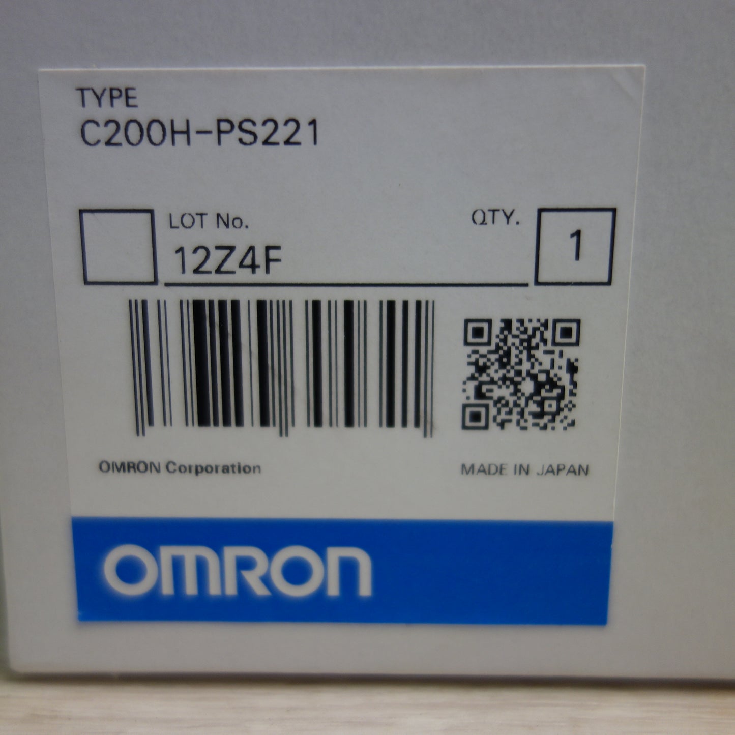 *送料無料*未使用☆OMRON オムロン シーケンサ パワーサプライユニット C200H-PS221☆