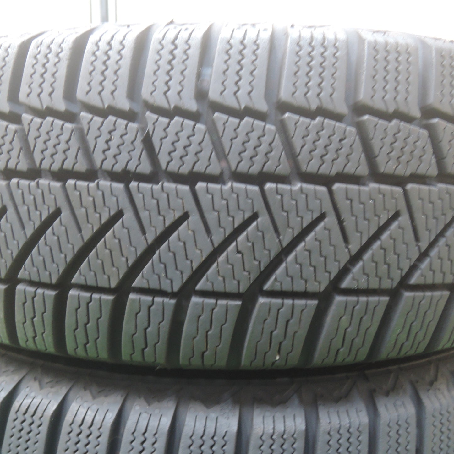 *送料無料*バリ溝！キレイ！8.5分★スタッドレス 155/65R14 コンチネンタル コンチバイキング コンタクト6 スチール ホイール 14インチ PCD100/4H★4011909SYス