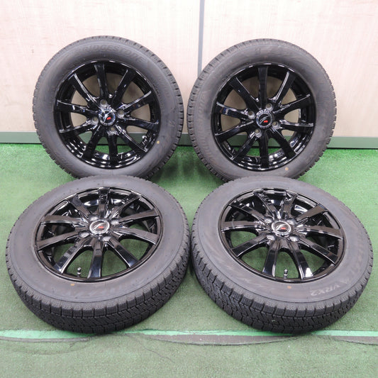 *送料無料* キレイ!21年★スタッドレス 155/65R14 ブリヂストン ブリザック VRX2 Fang ファング 14インチ PCD100/4H★4022908NJス