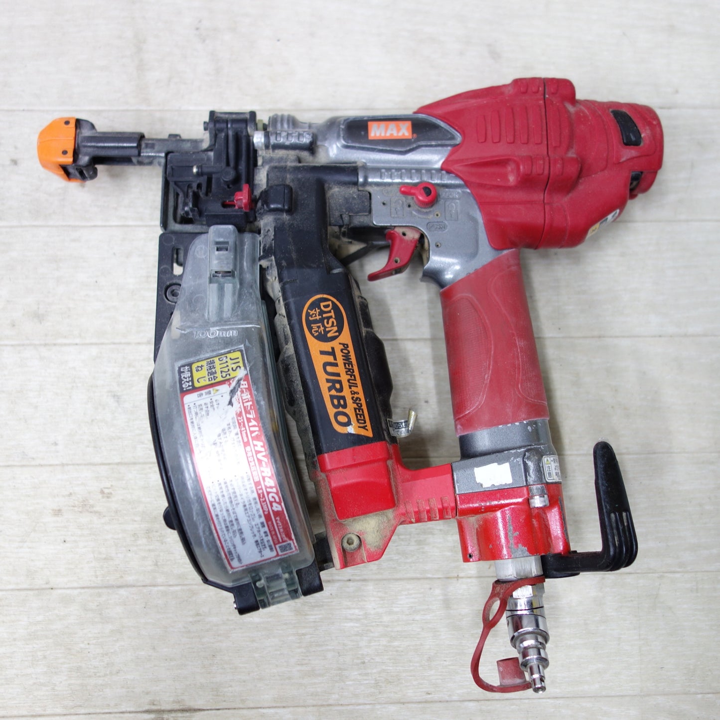 [送料無料] ◆MAX マックス ねじ打機 HV-R41G4 高圧 ターボドライバ エアツール◆