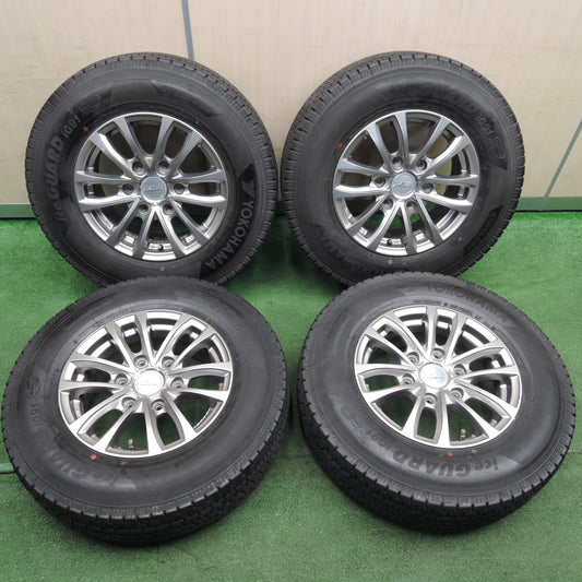 *送料無料*バリ溝!20年!キレイ!8.5分★ハイエース等 195/80R15 スタッドレス ヨコハマ アイスガード iG91 PRODITA プロディータ PCD139.7/6H★3121208NJス