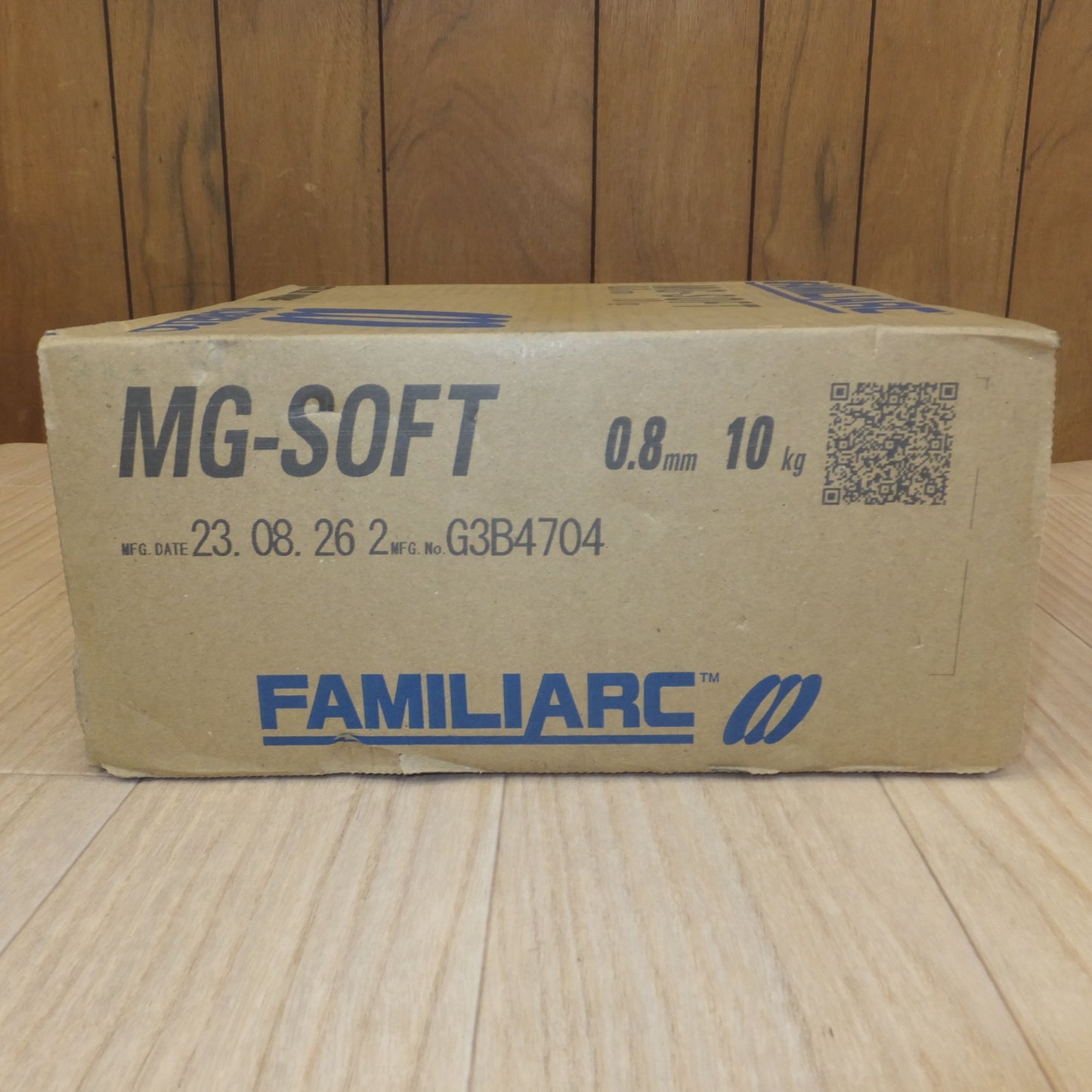 [送料無料] 未使用★神戸製鋼所 KOBELCO 軟鋼ソリッドワイヤ FAMILIARC MG-SOFT 0.8mm 10kg(2)★