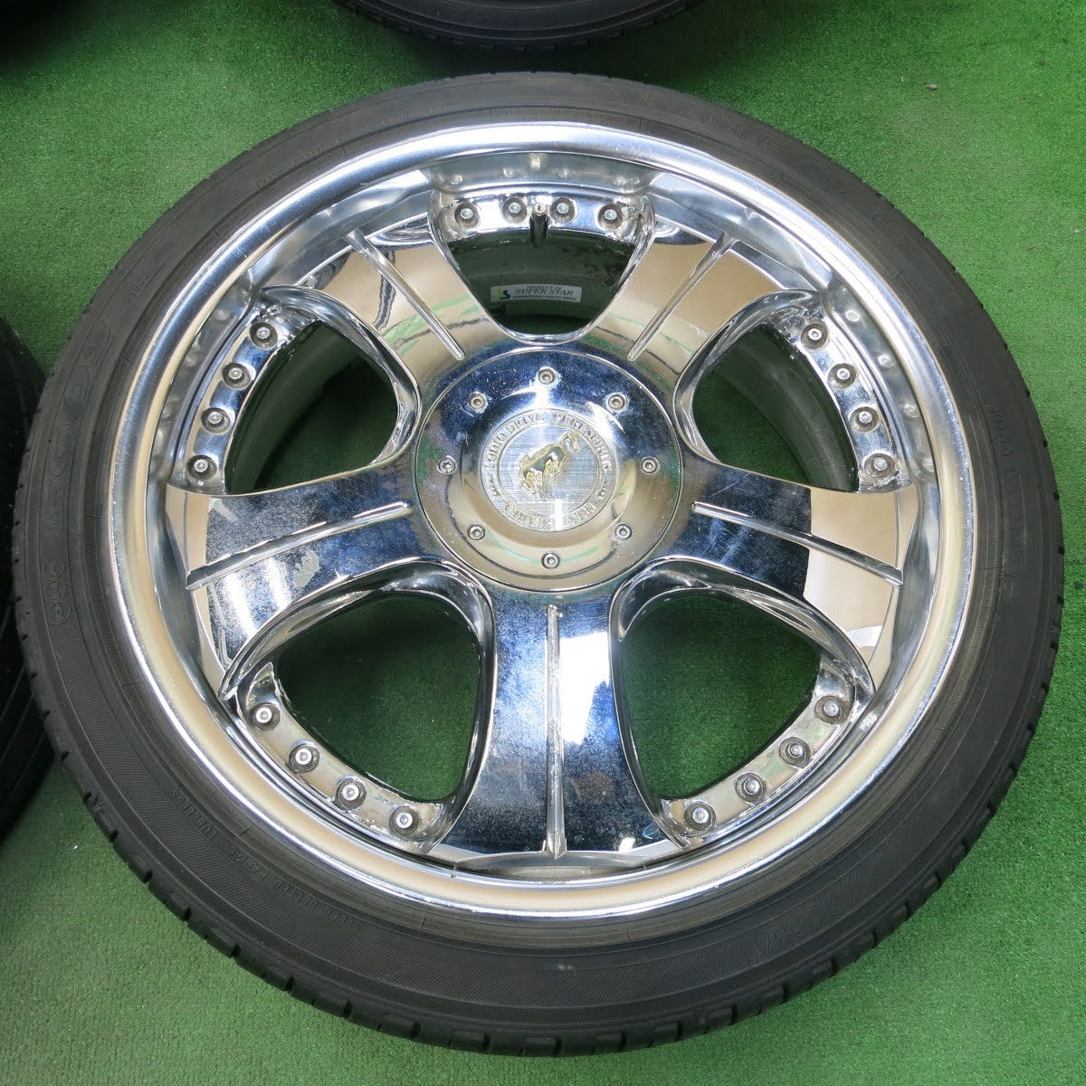 [送料無料]4本価格★LODIO DRIVE PURE SPIRITS SUPER STAR 215/40R18 ヨコハマDNAエコスES300 18インチ PCD100/5H ロデオドライブ ピュアスピリッツ★3092702イノ