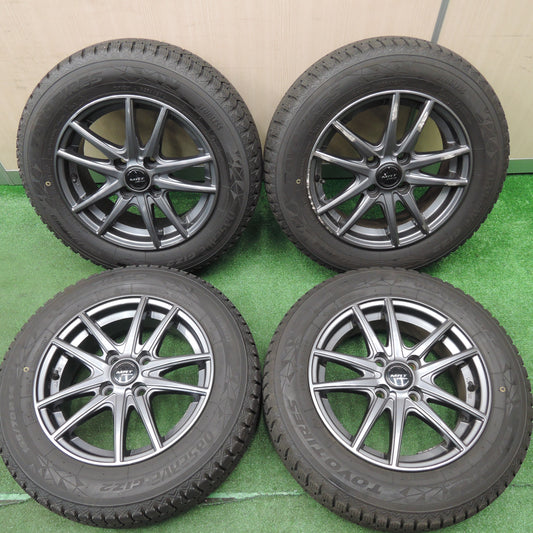 *送料無料*バリ溝!21年!キレイ!9.5分以上★スタッドレス 165/70R14 トーヨー オブザーブ GIZ2 MRT Premium 14インチ PCD100/4H★4011311HAス