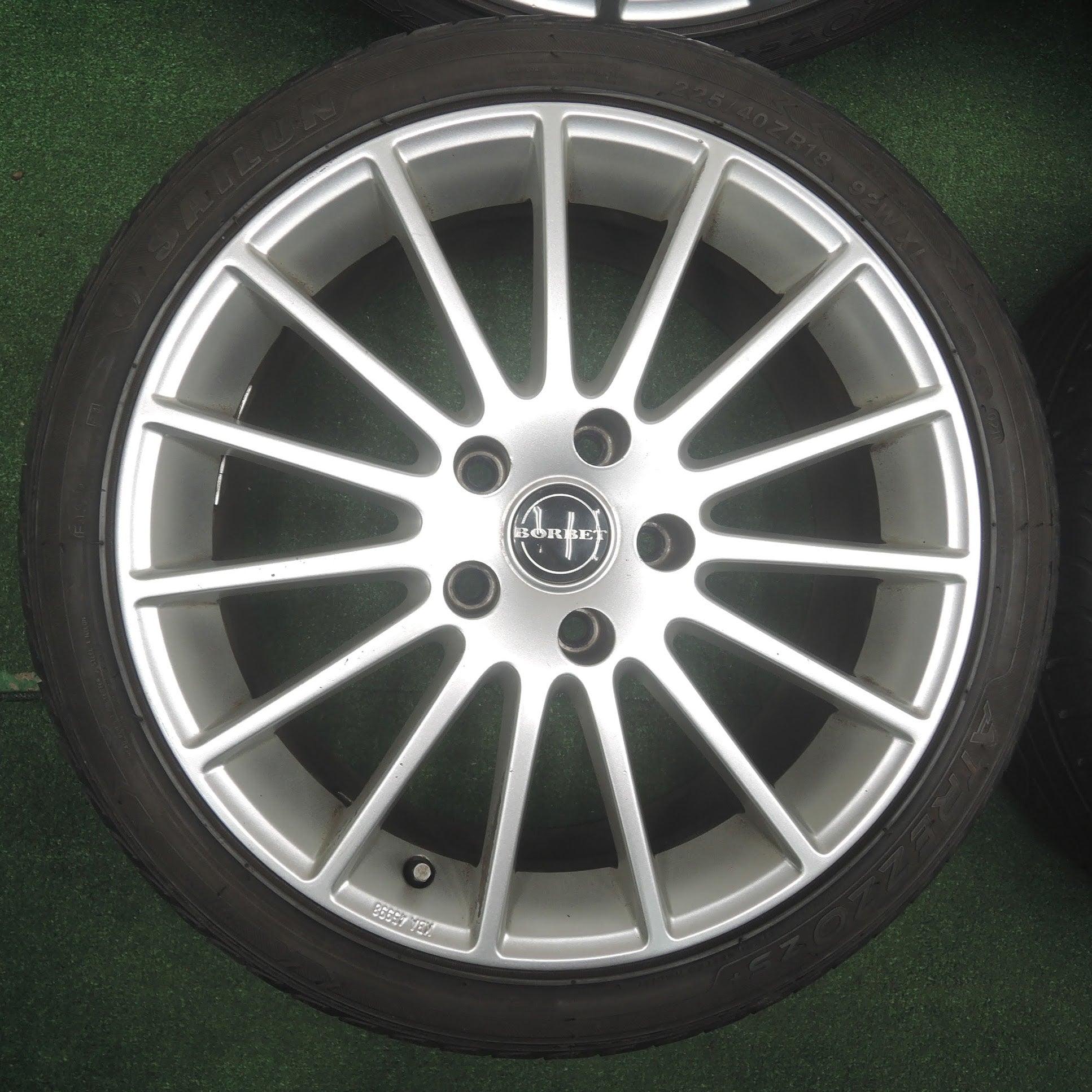 送料無料]4本価格☆BMW 等 BORBET 225/40R18 サイルン ATREZZO ZS+