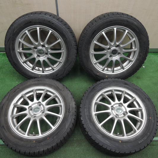 *送料無料* バリ溝!20年!キレイ!9分★スタッドレス 175/65R15 ダンロップ ウインターマックス WM02 ECO FORME エコフォルム 15インチ PCD100/4H★4021703HAス
