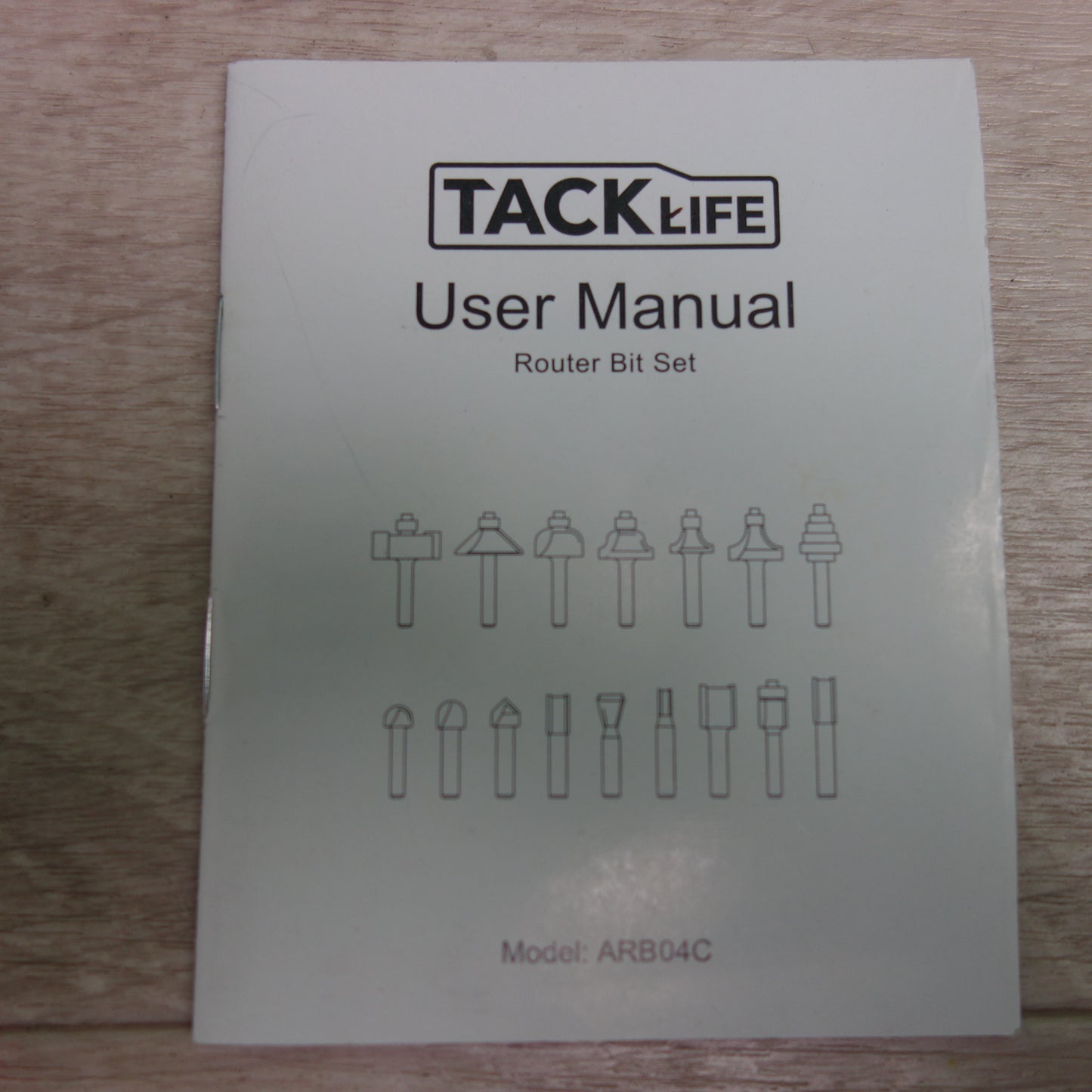 [送料無料] ほぼ未使用！美品！セット☆TACKLIFE トリマー ビット セット 6mm軸 ARB04C 19PCS Router Bit Set 工具 パーツ☆
