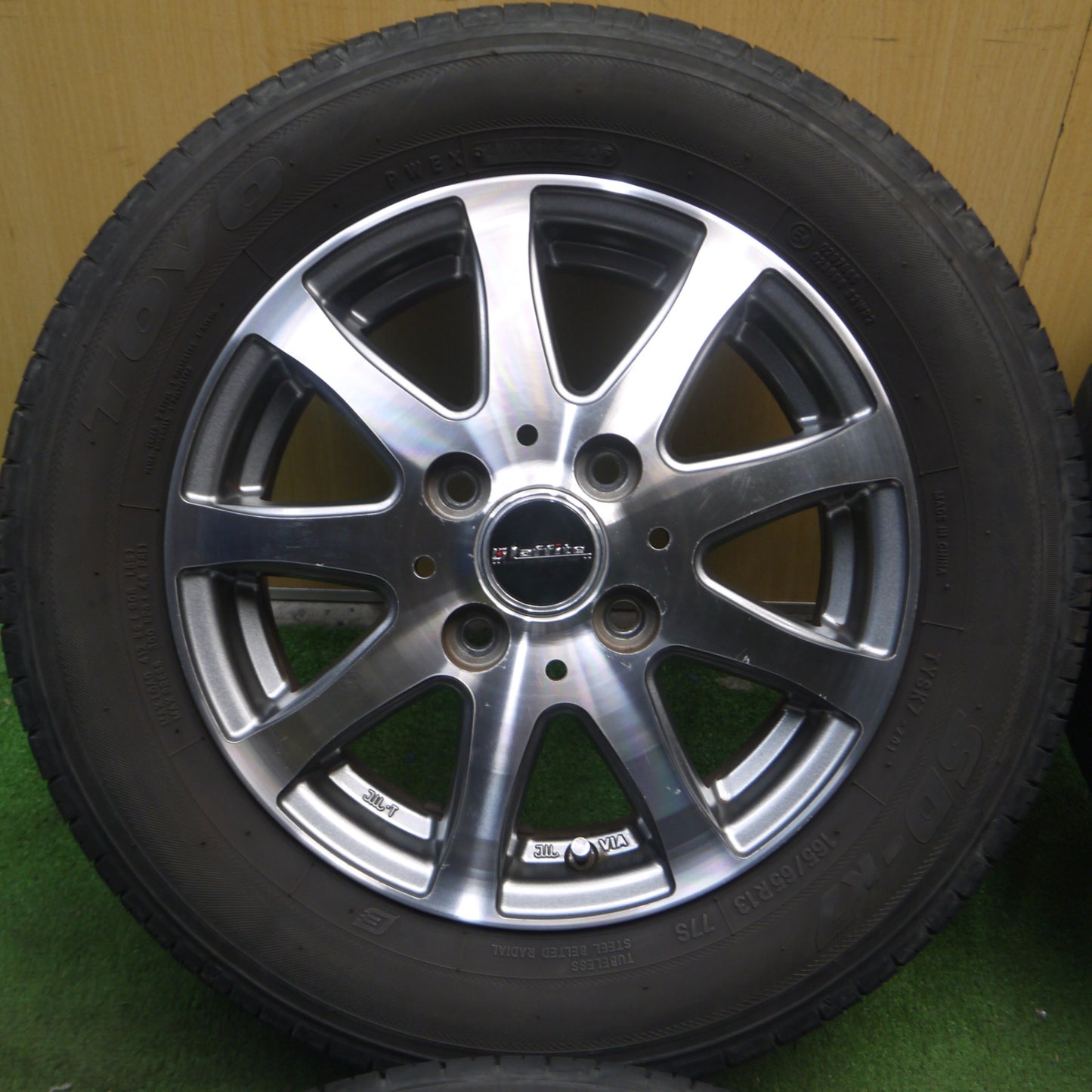 *送料無料* 4本価格★165/65R13 トーヨー SD-K7 Laffite ラフィット 13インチ PCD100/4H★4030202KKノ