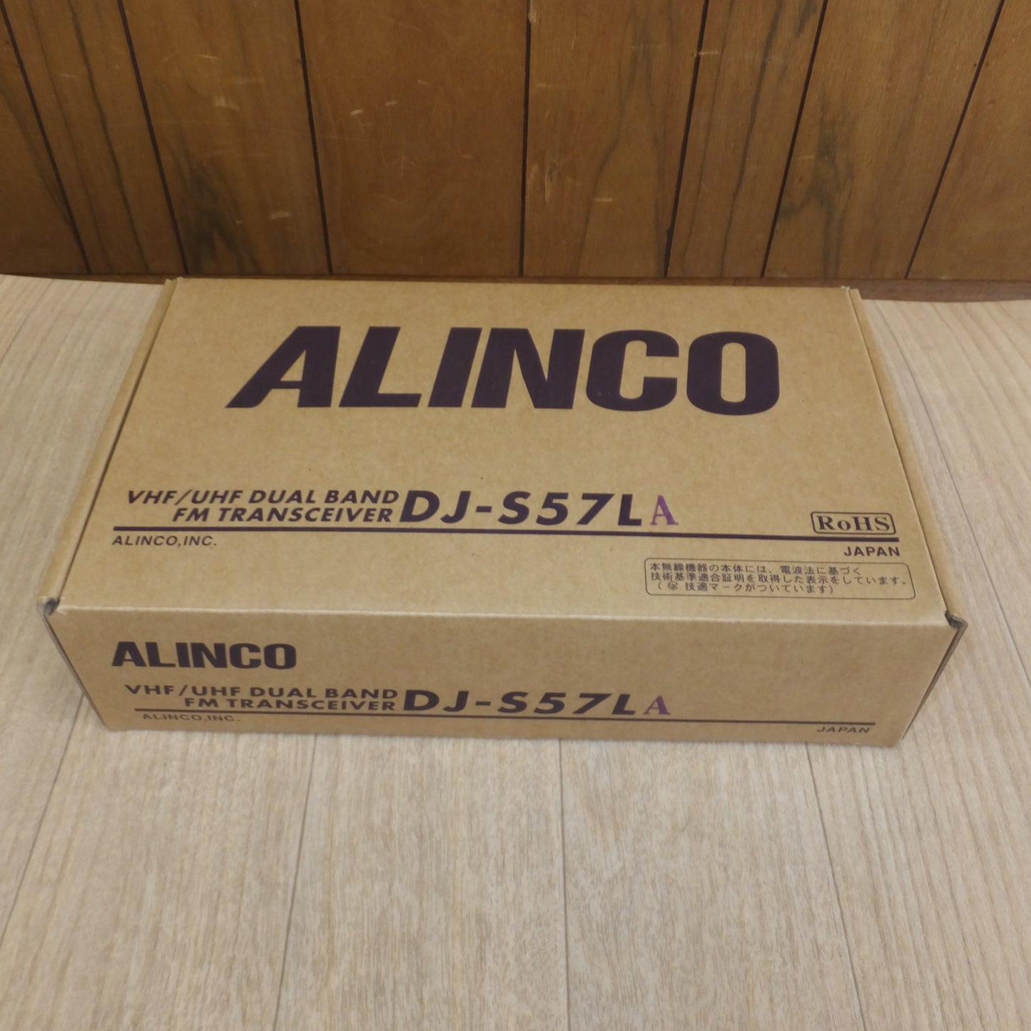 [送料無料] キレイ 現状品★アルインコ ALINCO デュアルバンド 144/430MHz FM 5W トランシーバー DJ-S57LA★