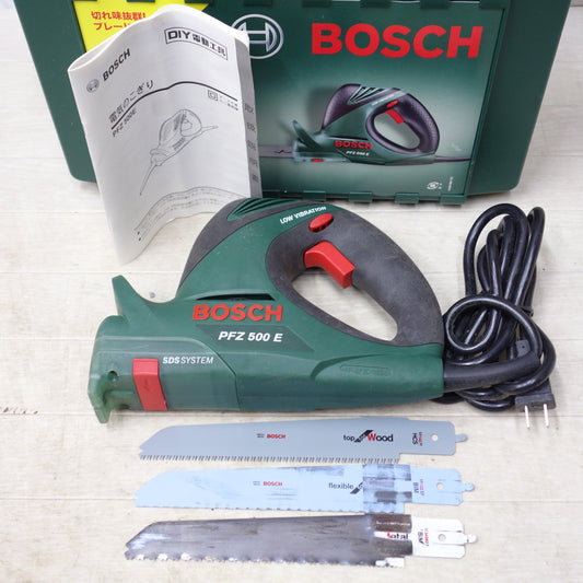 [送料無料] ◆BOSCH ボッシュ 電気のこぎり PFZ500E レシプロソー 切断機 電動工具 100V◆