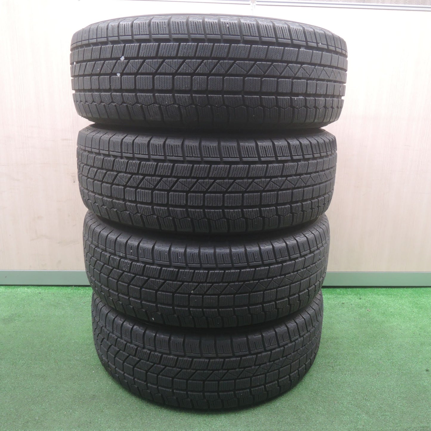 [送料無料]バリ溝！8.5分★ホンダ エリシオン 純正 225/65R17 スタッドレス ケンダ アイステック ネオ 17インチ PCD114.3/5H★3111307SYス