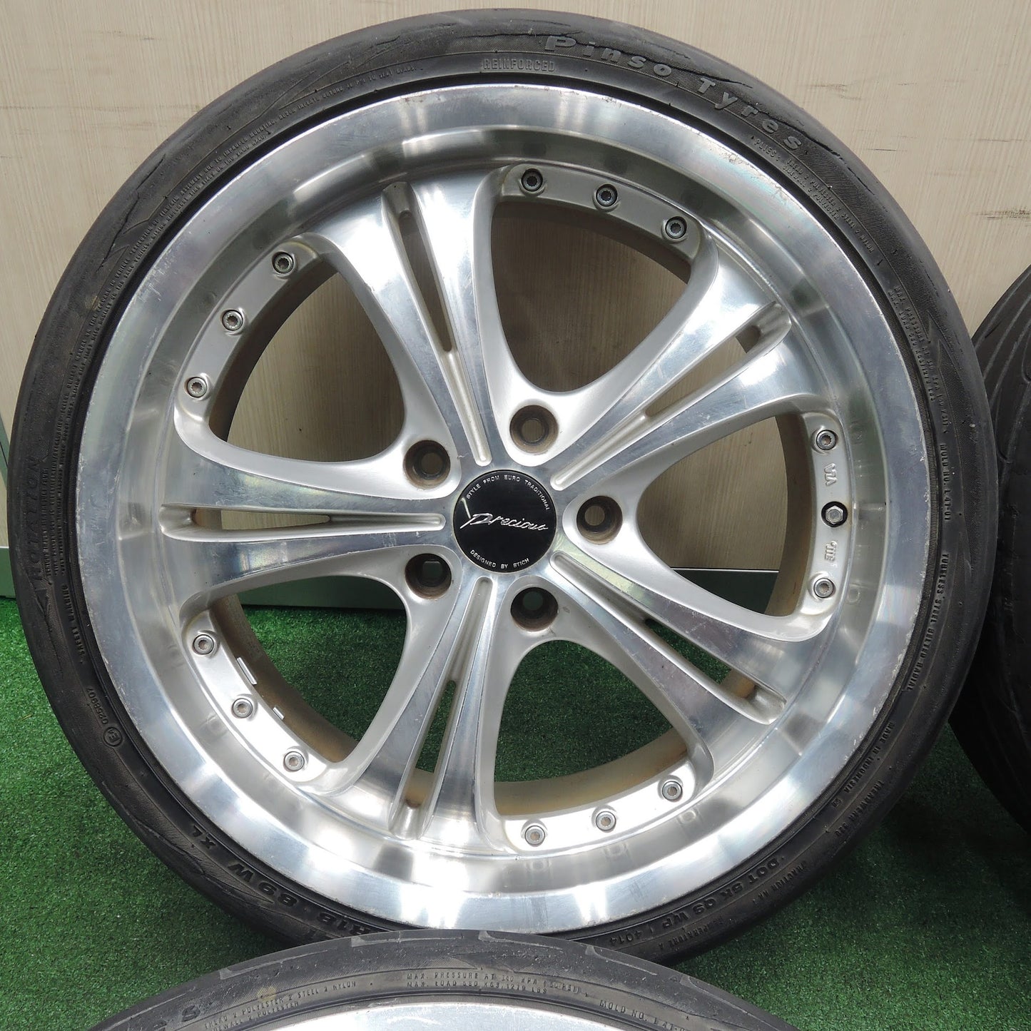 [送料無料]4本価格★Precious 215/40R18 ピンソ タイヤ PS91 グッドイヤー イーグル LS EXE プレシャス 18インチ PCD114.3/5H★3110904SYノ