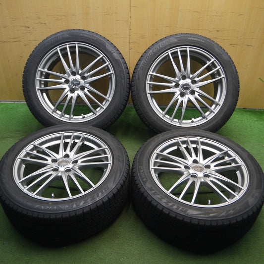 *送料無料*バリ溝!キレイ!8.5分★スタッドレス 225/50R18 ブリヂストン ブリザック VRX2 ECO FORME エコフォルム 18インチ PCD114.3/5H★4013012Hス